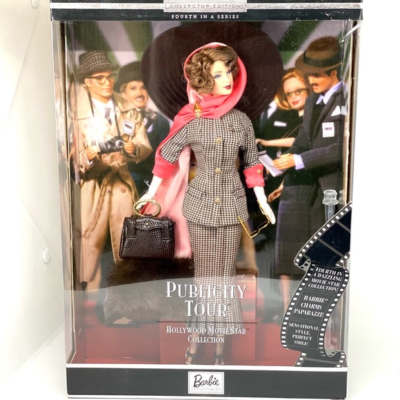 Publicity Tour Barbie💥2000~NIB💥Hollywood Movie Star Collection 4th in Series - Picture 10 of 15